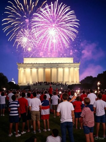 4th of july in washington dc