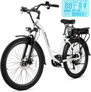 ancheer electric bike for adults, 48v 500wh ebike