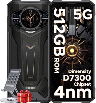 doogee s200 plus 5g – best overall rugged 5g smartphone