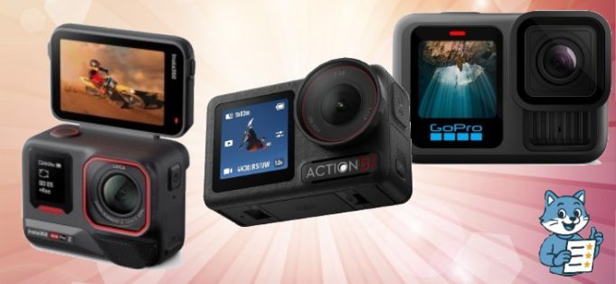 Discover the top 3 best action cams for 2025 From GoPro HERO13 Black & Insta360 Ace Pro 2 to DJI Osmo Action 5 Pro, find must-have cameras