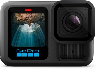 gopro hero13 black waterproof action camera with 5.3k60 video, 27mp photo