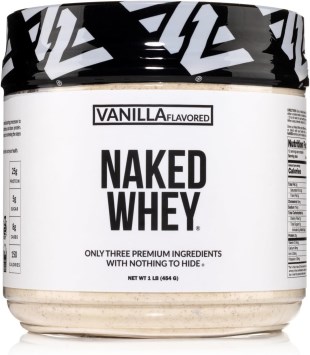 naked vanilla whey protein 1lb