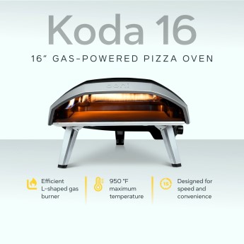 Ooni Koda 16 Gas Pizza Oven - Ultimate Pizza Oven Bundle