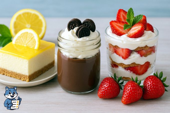 the top 3 best no bake desserts for summer 2025 cool, easy, and delicious