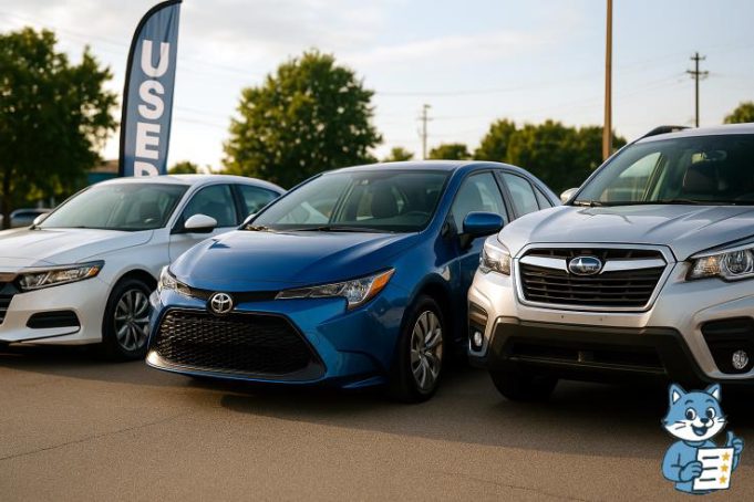 top 3 most reliable used cars for 2025
