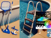 Top 3 Best Above Ground Pool Accessories for 2025 Discover the top 3 best above ground pool accessories for 2025! Explore Intex Deluxe Maintenance Kit, Swimline A-Frame Ladder, and klleyna Pool Return Jet Light LED for a better pool experience.