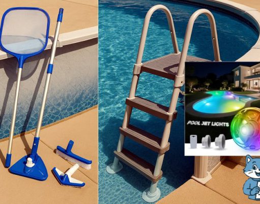 Top 3 Best Above Ground Pool Accessories for 2025 Discover the top 3 best above ground pool accessories for 2025! Explore Intex Deluxe Maintenance Kit, Swimline A-Frame Ladder, and klleyna Pool Return Jet Light LED for a better pool experience.