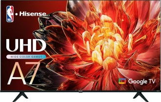 Hisense A7 Series 55 Inch Class 4K UHD Smart Google TV with Voice Remote Game Mode Plus Chromecast Built in 55A7N #1 Best TV Under $300 - Hisense A7 Series 55-Inch Class 4K UHD Smart Google TV with Voice Remote, Game Mode Plus, Chromecast Built-in 55A7N