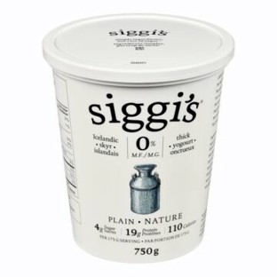 #1 Best Yogurt of 2025 - Siggi’s Icelandic Skyr (Plain, Non-Fat)