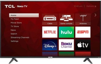 TCL 43 inch 4K UHD Smart LED TV 43S435 #2 Best TV Under $300 - TCL 43-inch 4K UHD Smart LED TV - 43S435