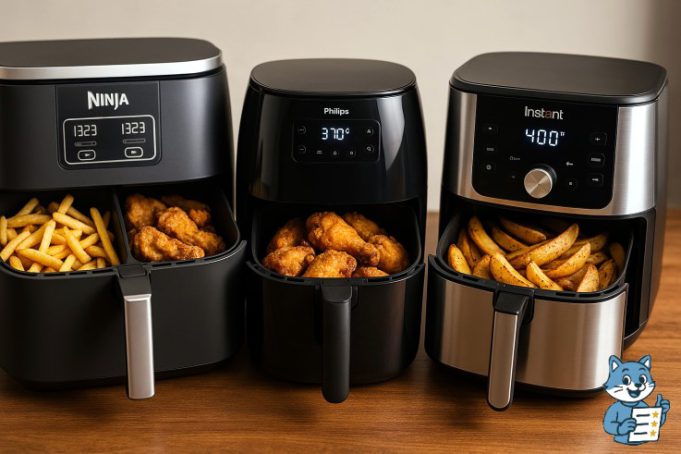 top 3 best air fryers 2025 ninja, philips & instant vortex reviews