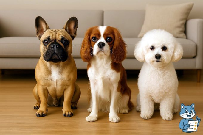 top 3 best dog breeds for apartments in 2025 french bulldog, cavalier, bichon