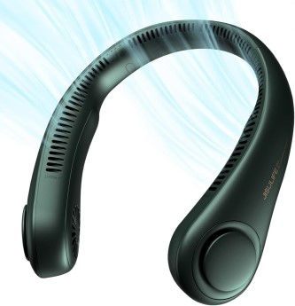 JISULIFE Portable Neck Fan Hands Free Bladeless Fan 5 Speeds 4000 mAh Battery Operated Wearable Personal Fan Twistable Rechargeable Gift for Women Men JISULIFE Portable Neck Fan: a hands-free, bladeless fan with five speeds, a 4000 mAh rechargeable battery, and a twistable design. It's a wearable personal fan, making it a perfect gift for both women and men. #1 in Best Neck Fans of 2025