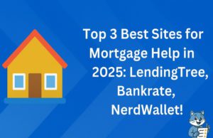 The Top 3 Best Sites for Mortgage Help: Your Guide to Smarter Home Financing in 2025! Top Three Best Websites for Mortgage Assistance in 2025: LendingTree, Bankrate, and NerdWallet.