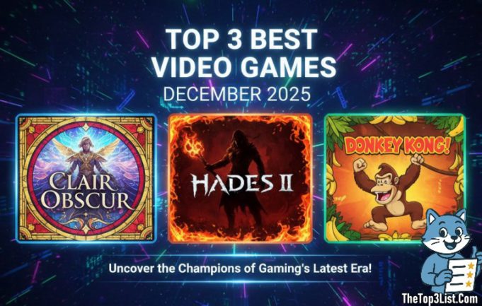 Top 3 Best Video Games December 2025 - Clair Obscur, Hades II, Donkey Kong